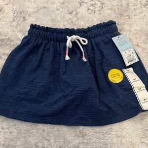 NWT Cat & Jack Navy Blue Girls 4T Skort